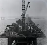 Vy från byggandet av Ölandsbron.