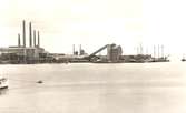 Degerhamns Cementfabrik och hamn 1930.
