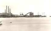 Degerhamns Cementfabrik och hamn 1930.