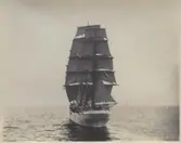 Fullriggaren AF CHAPMAN akterifrån