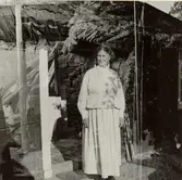 Porträtt av en kvinna från Ekeby.