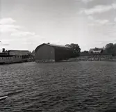 Varvet i Ekenäs från hamnbryggan.