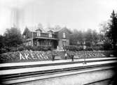 Åkers styckebruks station 1900 c:a.