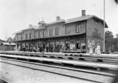 Moholms station 1890-talet.