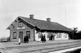 Tidans station 1890-talet.
