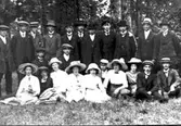 Utflykt till Råbäck 29/6 1913.

Reprofotograf: Gunnar Berggren.