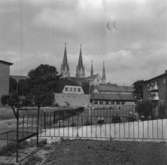 Skara. 
Domkyrkan, exteriör.