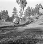 Motocross på Dala-banan, Lundsbrunn, september 1967.