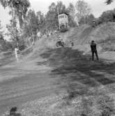 Motocross på Dala-banan, Lundsbrunn, september 1967.