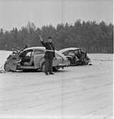 Skara. 
Trafikolycka 27/3 1963. 
En omkom (Olof Gabriel Blomqvist, Skara).