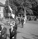 Skara. 
Svenska flaggans dag 6/6 1959.