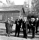 Skara. Kungabesök på museet 23/5 1963 vid 100-årsjub.