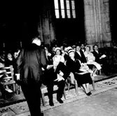 Skara. Kungabesök på museet 23/5 1963 vid 100-årsjub.