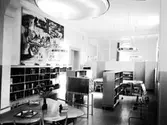 Skara. Biblioteket, interiörer 1964.