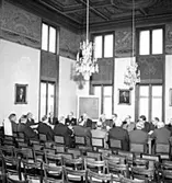 Skara. Hushållningssällskapets föreningsnämnd 14/11 1955.