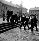 Skara. 
Konfirmation 1953.