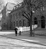 Skara. Konfirmation 1957.