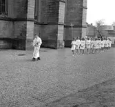 Skara. 
Konfirmation 1967.