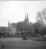 Skara. Domkyrkan, exteriör.