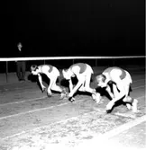 Skara. 
Allmän idrott, Skaravallen 1955, Skara-Skövde.