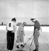 Skara. 
Bandy, Skaraberg, Skara SI mot Vara SK 25/2 1951.