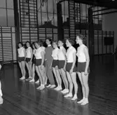 Seminariets handbollslag 1954. Lagledare Ingemar Alexandersson (Alex).