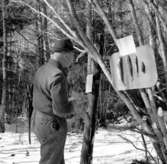 Skara. Idrott:  GSIK vid SI-stugan 1955.

Foto: Stig Rehn 3.