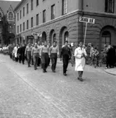 Skara. Händelser: Riksidrottsförbundet 50 år, 1903-1953.

Riksidrottsförbundet, RF, eg. Sveriges Riksidrottsförbund, den svenska idrottsrörelsens ledande organ. 
http://www.ne.se/jsp/search/article.jsp?i_art_id=293741