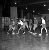 Skara. 
Handboll: Skara - Mariestad 19/11 1954.