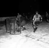 Skara. Ishockey SI-Elfsborg 11/1 1955.

SI=Skara Idrottsförening.