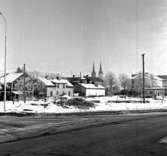 Skara. Svalöfsbolaget rivet 28/2 1963.