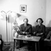 Rolf och Birgit Överström, 1949.