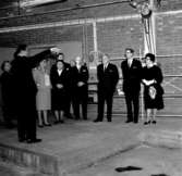 Skara. El-tvätten, invigning nya lokaler 20/3 1963.