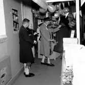 Skara. Mejeriförbundets smör och ostmässa 1962 i Teaterhuset.
