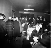 Skara. Mejeriförbundets smör och ostmässa 1962 i Teaterhuset.