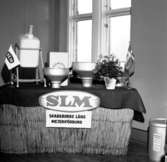 Skara. Mejeriförbundets smör och ostmässa 1962 i Teaterhuset.