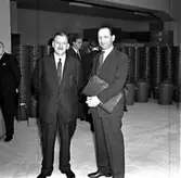 Skara. Skaraplast, invigning av ny fabrik 5/4 1963.

2002-02-05 SM. Nu heter Skaraplast Collins & Aikman. Har också hetat Perstorps AB.