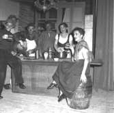 Skara. Teatergrupp skaraamatörer 1952.
