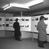 Skara. Skara fotoklubbs jubileums-utställning i f. d. Josef Johanssons bilförsäljnings lokaler. 4-11 november 1959. 15-års jubileum.