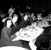 Skara köpmannaförenings ungdomsavdelnings Luciafest 1950.