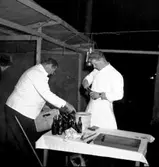 Skara. Lions Club, grillfest, (Höst-blot) 1958.