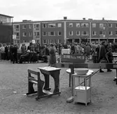 Skara. Lions club, loppmarknad 1965.