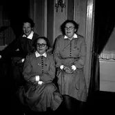 Skara. Lottakårens 25-årsjubileum 1954.