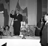 Skara manskörs 30-årsjubileum 1951 med vänortsbesök.