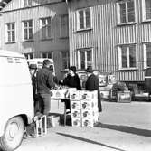 Marknad i Falköping 22/3 1963.