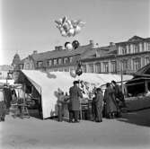 Marknad i Falköping 22/3 1963.