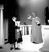 Skara. 
Gamla Tingshuset 1959.

Sedan 1960 inryms Skara Skolscen i det gamla tingshuset. Tingssalen är ombyggd till teaterscen med salong.