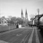 Alandersgatan, Skara.
1940-talets början.