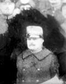 Ateljé. Förstörd plåt. (Man).Fotograf:Ellen Kock? Axel Lundbäck m.fl.Gullspångssamlingen.Bilder från Gullspång med omnejd.