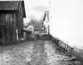 Skara. 
Sonderingsgrävning på platsen för Skaraborgs slott.